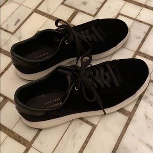 Cole Haan velvet sneakers